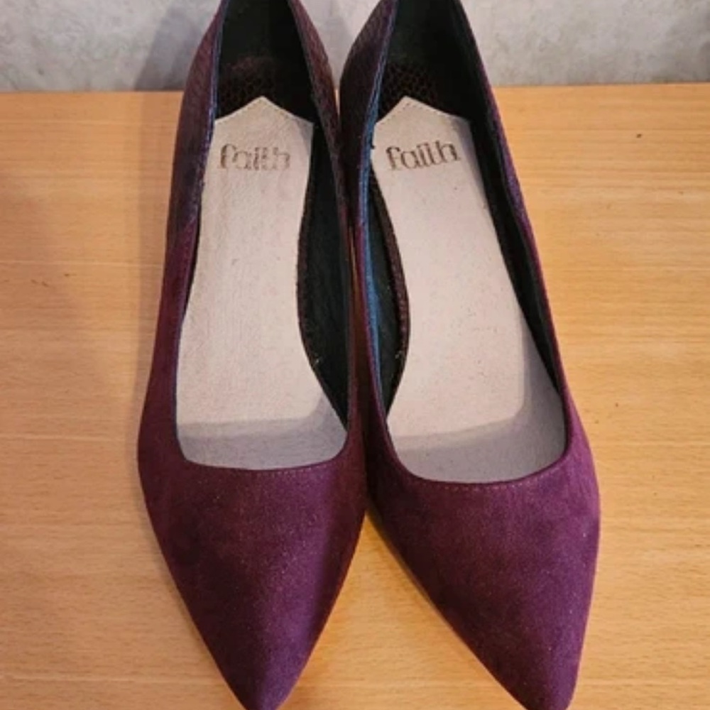 Women's Elegant Purple Heels